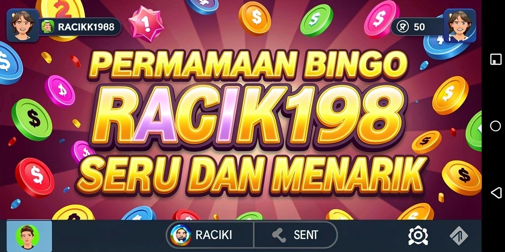 Tampilan gameplay seru dalam RACIK198 dengan pengalaman Bingo yang menyenangkan.