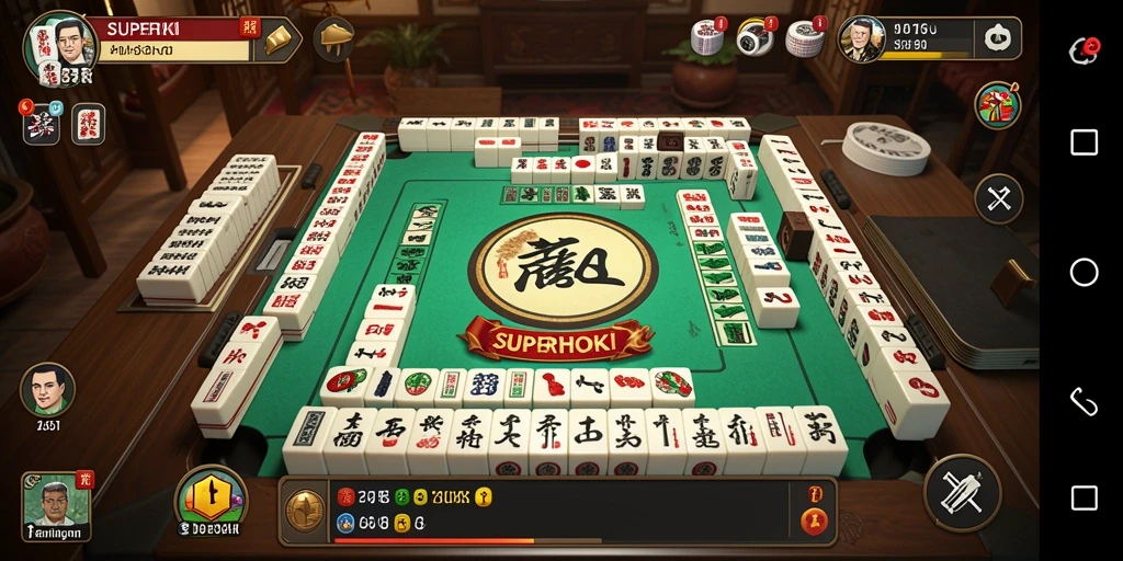 Tampilan gameplay seru dan interaktif dari SUPERHOKI.