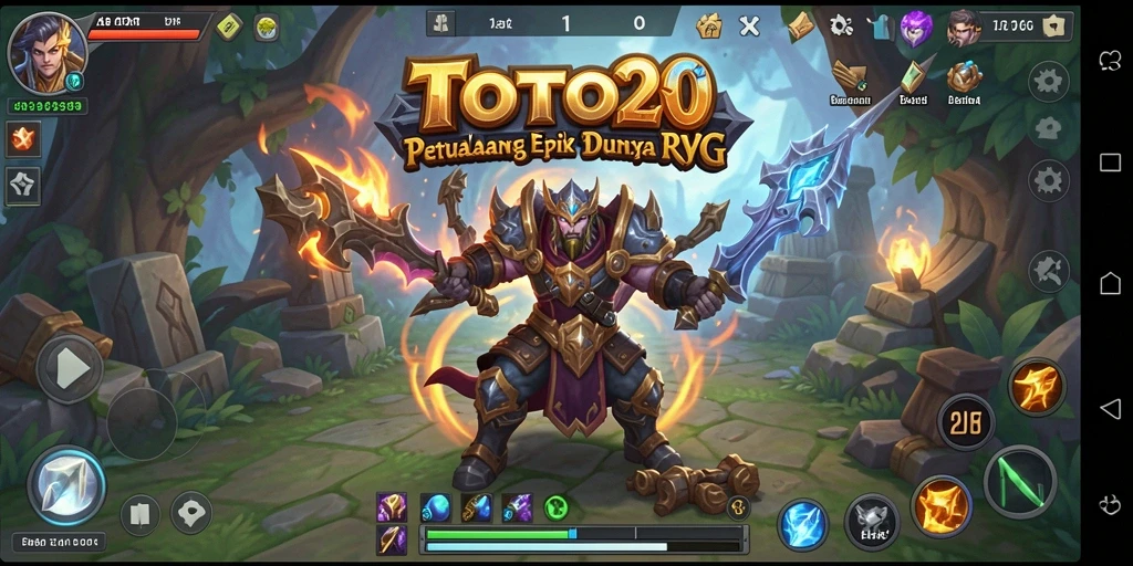 Gameplay RPG TOTO20 yang mendebarkan dan penuh petualangan.